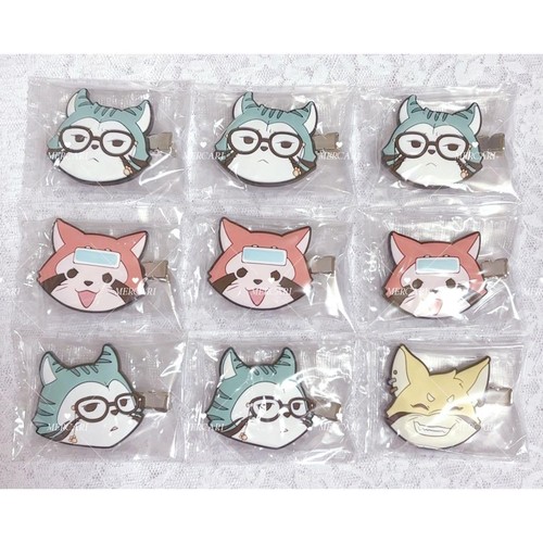 Raccoon karukaldan hair clip - karukaldan,