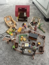 Playmobil horse stable and