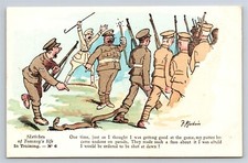 Postcard WWI Sketches Tommy's