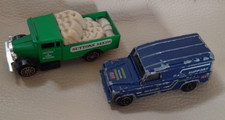 CORGI LAND ROVER RACE SUPPORT& CORGI SUTTONS SEEDS MORRIS TRUCK