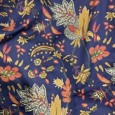 LAURA ASHLEY RARE BLUE CURTAIN