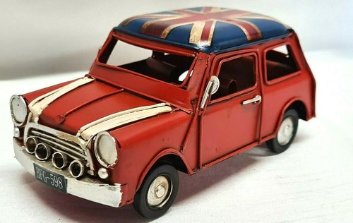 Metal london union jack red - metal,