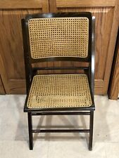 Vintage Cane Back Foldable