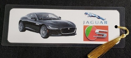 Jaguar sports car bookmark - jaguar,