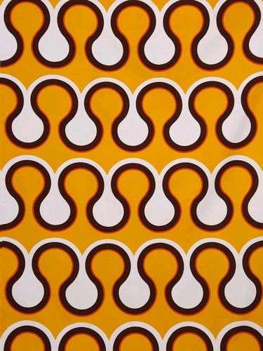 Vintage fabric curtains - 2,