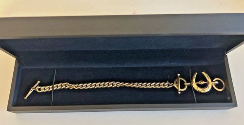 Heavy gold bracelet 14ct - gold, (585)