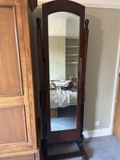 Antique Full Length  Cheval Mirror 