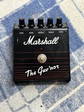 Marshall The Guv'nor Vintage Overdrive Distortion Pedal **UNTESTED/FAULTY**