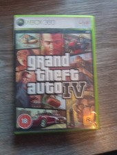 Grand Theft Auto 4 IV GTA 5 game and box no manual or map