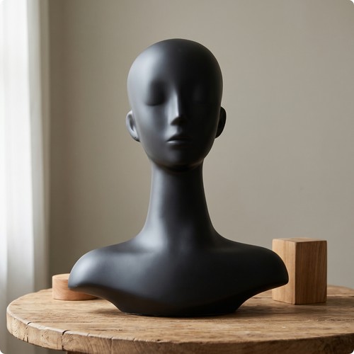 Mannequin bust with shoulders - mannequin,