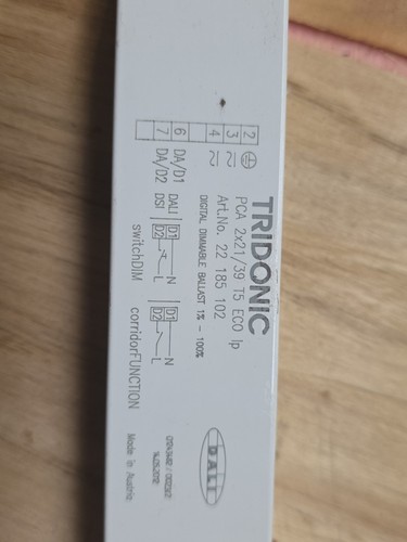 Tridonic pca 2x21 eco ip - pca, t5