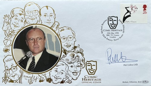 Phil collins signed - phil, first