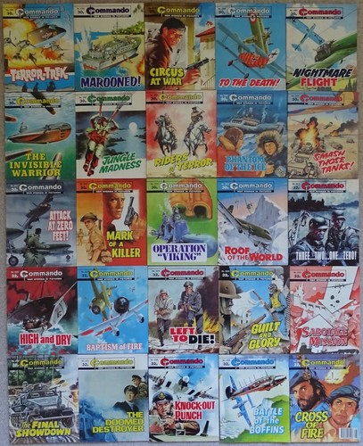 Commando comics issue - comics, x