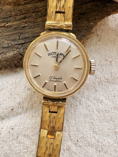 Vintage rotary ladies gold - ladies,