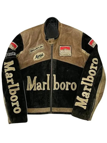 Marlboro racing leather jacket - racing,