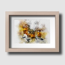 Whisky With Ice Bourbon