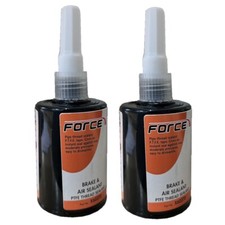 Liquid PTFE Thread Sealant - Brake & Air Instant Sealing 80g Concertina (2 Pack)