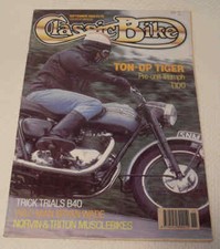 Classic bike triumph - classic, 9/90