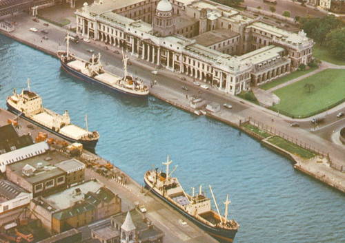 Postcard vintage ships of - postcard,