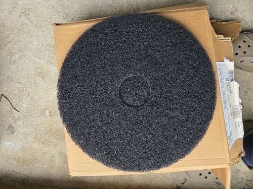 Black floor scrubber - black,