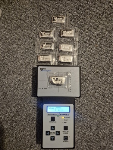 100g pure silver bars venn - by,