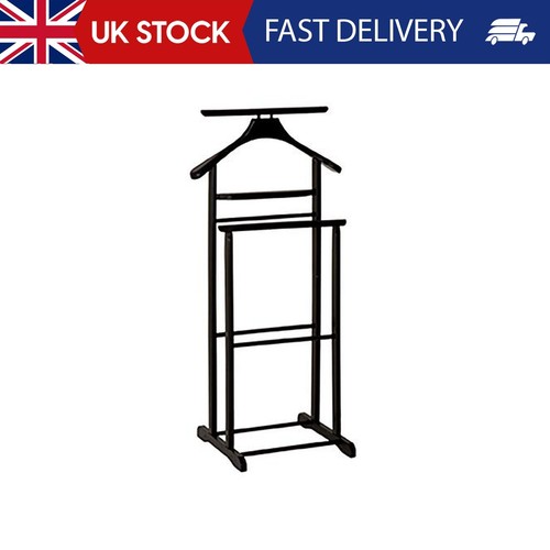 Wooden valet stand hanger - stand,