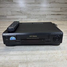 Sony VHS VCR HiFi Stereo
