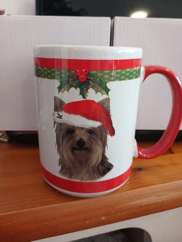 Yorkshire terrier festive - yorkshire,