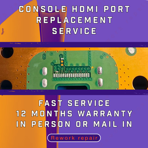 Console hdmi port - console, repair