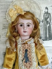 Antique Jumeau Size 50 Cm Bisque Head Open Mouth Jumeau Doll 19,6 Inches