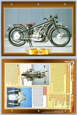 BMW R32 - 1923 - Vintage Motorbikes - Atlas Motorbike Fact File Card