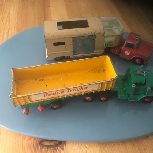 Two old matchbox - two, trucks