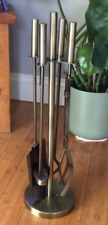 Garden Trading Ebrington Fire Tool Set, Antique Brass - £65.00