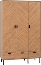 Triple medium oak - oak, effect