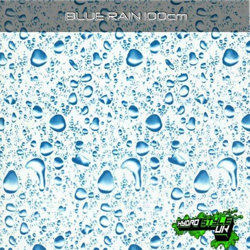 Rolled blue rain - -,