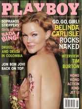 Playboy Magazine August 2001