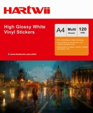 A4 High Glossy White Vinyl