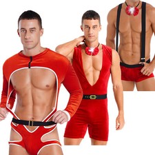 Men Christmas Bodysuit