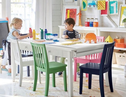 Large play table pottery - by,