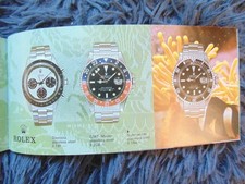 Vtg Bucherer Catalog ROLEX