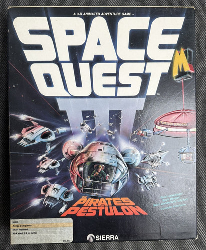 Space quest iii amiga - iii,