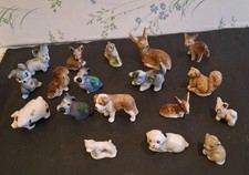 Wade Wimsies Lot of 18 Assorted Animals Good Condition Job Lot Vintage