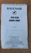 Ravenair Piper PA28R Checklist