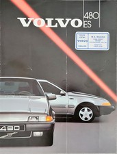 Volvo 480 ES Brochure 1987