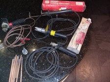 Carbon Arc Welding Electrode Holder and spot welder plus other