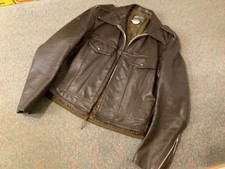 vintage mens brown leather