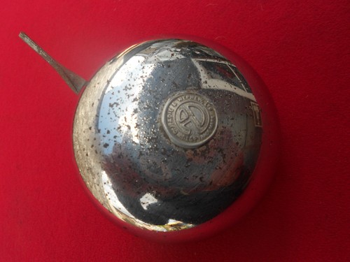 Vintage chrome 3in cycle bell - chrome,