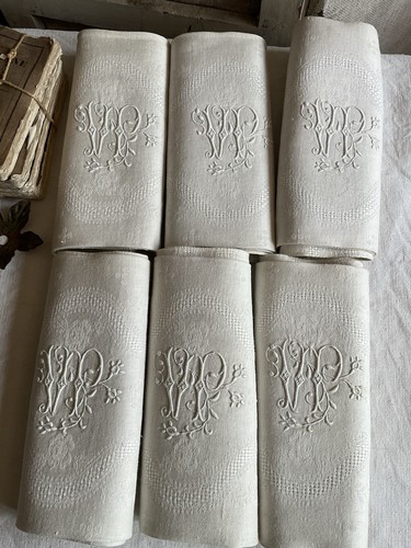 Antique serviettes cotton - antique, vp