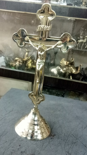 Bronze altar cross - bronze,