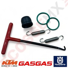 GASGAS MC50 Exhaust Pipe Gasket Seal & Spring Puller Kit 2021-2025 Join Rubber